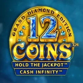 12 Coins Grand Diamond Edition game by Wazdan – logo hosted on Vulkan Vegas Casino
