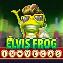 Elvis Frog In Vegas slot visual from BGAMING available on vegaskaszino.com
