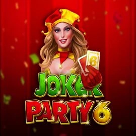 Joker Party 6 logo by Greentube Vulkan Vegas Casino