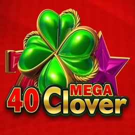 40 Mega Clover online game logo by Amusnet Interactive on vegaskaszino.com