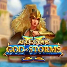 Enjoy Age Of The Gods: God Of Storms 2 by Playtech – logo hosted on vegaskaszino.com