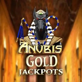 Anubis Gold Jackpots slot visual from Inspired Gaming available on vegaskaszino.com