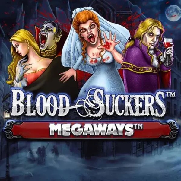 Blood Suckers Megaways logo – Slots by Red Tiger Gaming at Vulkan Vegas Casino