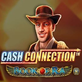 Try Cash Connection Book Of Ra slot by Novomatic on vegaskaszino.com – logo image