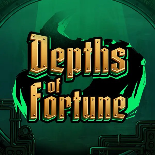 Slots logo of Depths of Fortune from AvatarUX Studios at Vulkan Vegas Casino