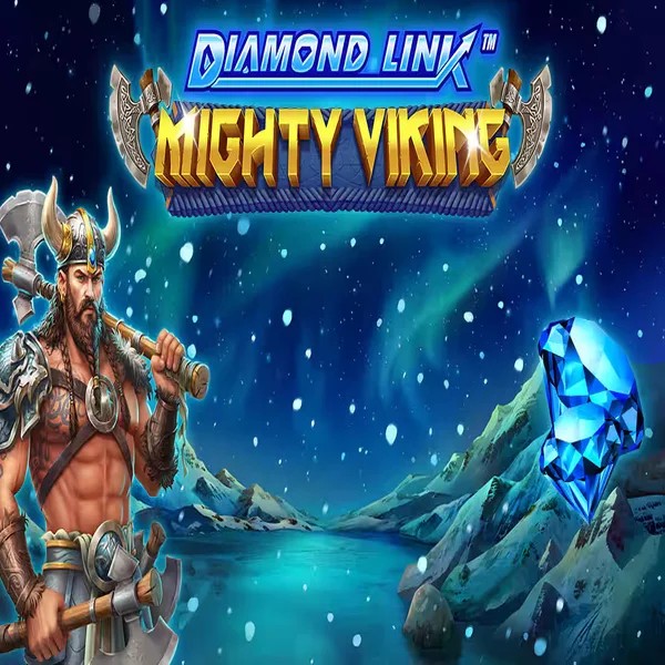 Diamond Link Mighty Viking casino game by Greentube – featured logo at Vulkan Vegas Casino