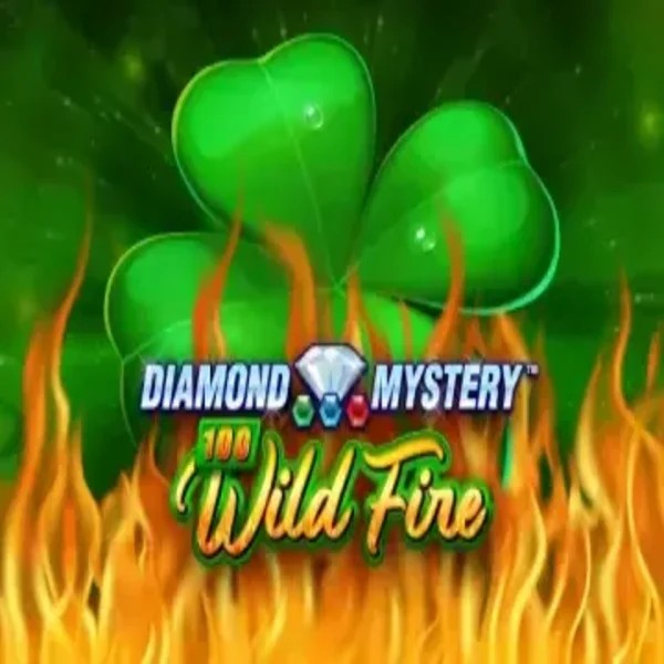 Diamond Mystery 100 Wild Fire online game logo by Greentube on vegaskaszino.com