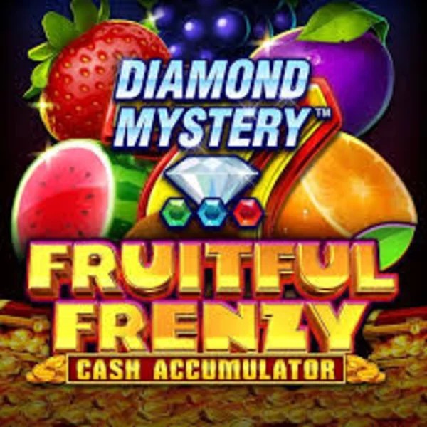 Diamond Mystery Fruitful Frenzy Cash Accumulator casino game by Greentube – featured logo at Vulkan Vegas Casino