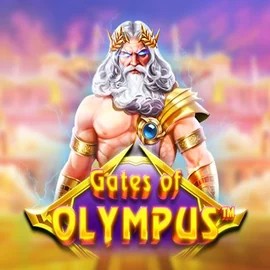 Gates of Olympus slot logo by Pragmatic Play at Vulkan Vegas Casino