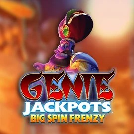 Jackpots logo of Genie Jackpots: Big Spin Frenzy from Blueprint Gaming at Vulkan Vegas Casino
