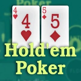 Poker logo of Hold em Poker from OneTouch Games at Vulkan Vegas Casino