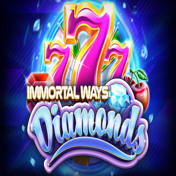 Immortal Ways Diamonds by RubyPlay, showcased at vegaskaszino.com – game logo