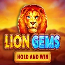 Official Slots logo: Lion Gems Hold and Win by Playson at Vulkan Vegas Casino