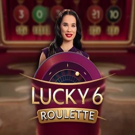 Lucky 6 Roulette logo – Live Casino by Pragmatic Play at Vulkan Vegas Casino