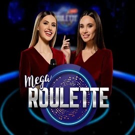 Live Casino logo of Mega Roulette from Pragmatic Play at Vulkan Vegas Casino