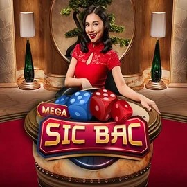 Mega Sic Bac logo by Pragmatic Play at Vulkan Vegas Casino