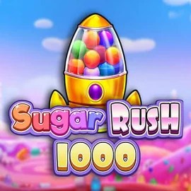 Sugar Rush 1000 slot icon by Pragmatic Play, available at Vulkan Vegas Casino