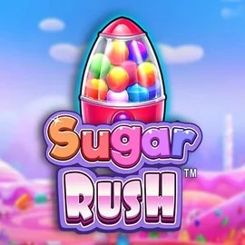 Sugar Rush game by Pragmatic Play – logo hosted on Vulkan Vegas Casino
