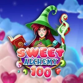 Sweet Alchemy 100 logo – Slots by Play’n GO at Vulkan Vegas Casino