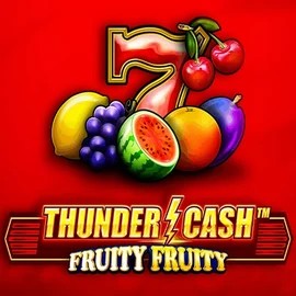 Thunder Cash Fruity Fruity logo by Novomatic at Vulkan Vegas Casino