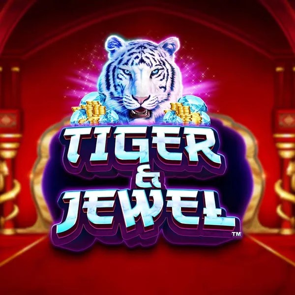 Tiger and Jewel slot visual from Greentube available on vegaskaszino.com