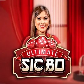 Ultimate Sic Bo game by Ezugi – logo hosted on Vulkan Vegas Casino