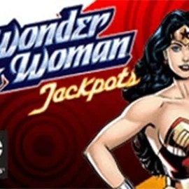 Try Wonder Woman Jackpots slot by Amaya on vegaskaszino.com – logo image